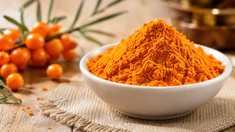 Freeze-Dried Sea Buckthorn Powder